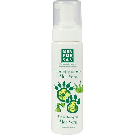 Shampoo in schiuma menforsan con aloe vera per roditori e furetti