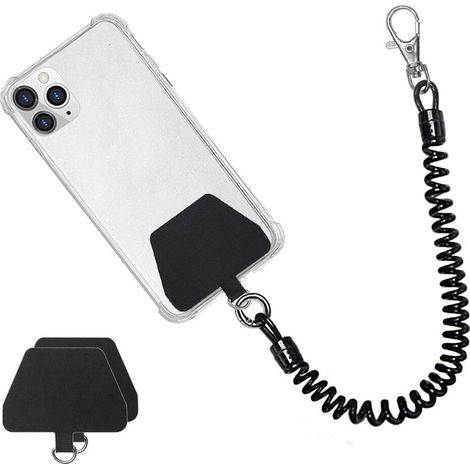 Adatto come cordino di sicurezza per cellulare, offre una copertura completa, è universalmente applicabile, dotato di cinghie elastiche per la protezione dalle cadute e ideale per le attività all'aper