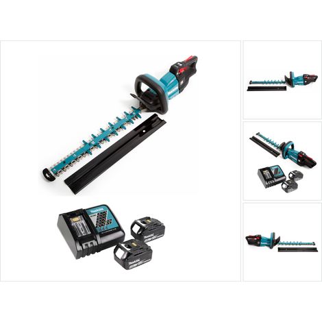 Makita DUH 502 RM Akku Heckenschere 18V 50cm + 2x Akku 4,0Ah + Ladegerät