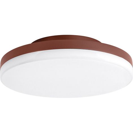 Plafoniera GPL362 Rotonda in Alluminio Marrone - 24W LED CCT Selezionabile 3000K/4000K IP65 - Gealuce per Esterni (1/2)