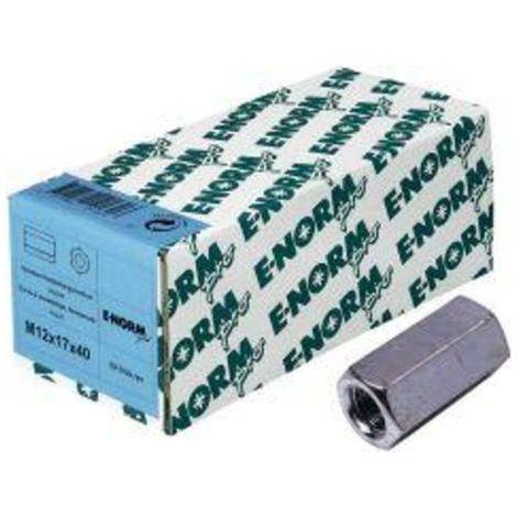 Distanzmuffe 6-kant verzinkt M 10x30 SW13 (1/2)