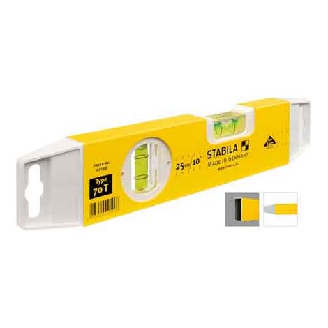 LIVELLA CORTA 70T STABILA 25 cm - STABILA