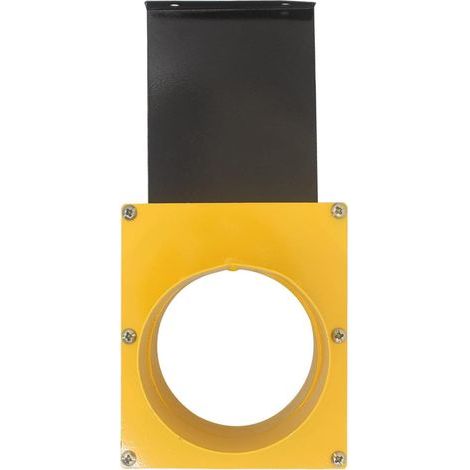 Trappe guillotine obturation tuyau aspiration copeaux aspirateur d'atelier bois buse à tirette d'obturation collecteur sciure (1/5)
