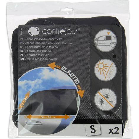 ContreJour 2 rideaux socks S