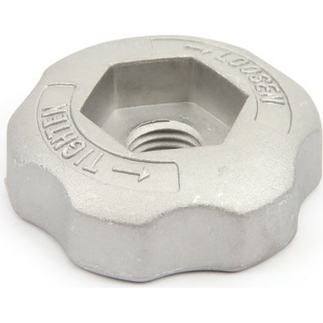 Matijardin – Écrou de serrage pour tête débroussailleuse 2 fils nylon – Aluminium robuste – Fixation sécurisée et durable – Montage rapide