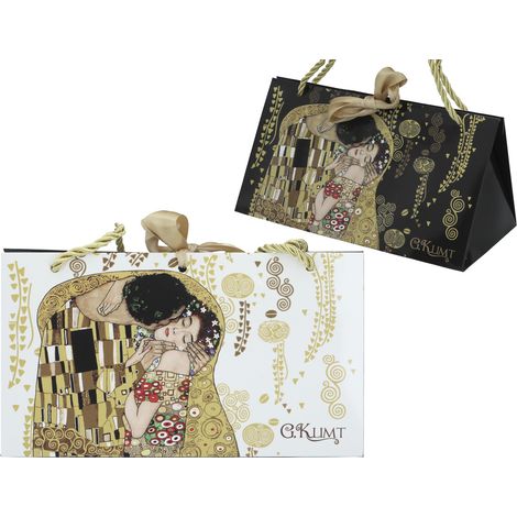 Set di 6 borse decorative - G. Klimt, Il Bacio (carmani) (1/4)