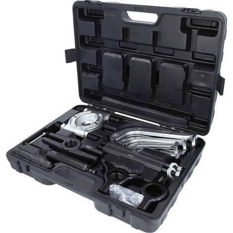 Ks Tools – Coffret extracteurs hydrauliques 22 pièces – Griffes auto-serrantes pour extraction précise – Capacité 10 tonnes – Rangement en plastique robuste (1/10)