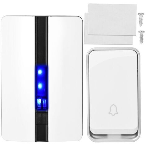 Waterproof Wireless Doorbell - Digital Audio Chime - AC 110-260V Power Supply (EU) - Easy Installation - Clear and Customizable Sound Signal (1/4)