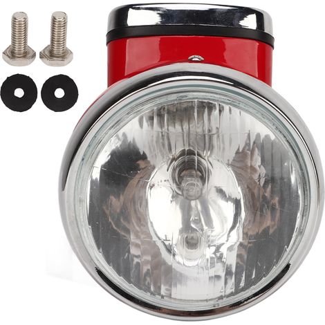 Gruppo tachimetro faro, elevata luminosità e precisione, colore rosso, con contachilometri per SS50 CL50 CL65 CL90 CD50 CD70 S90 SL90 CS90