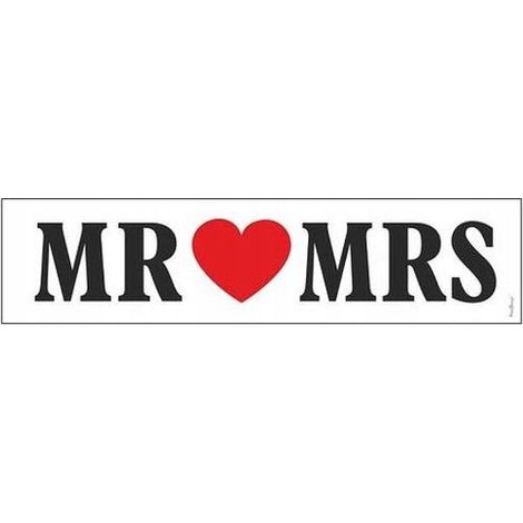 Targhe per la registrazione di matrimoni 50x11,5 cm, 1 pz TT80