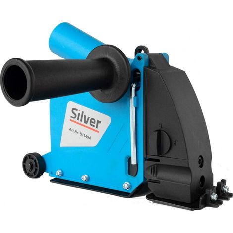 Silver Staubschutz Blau und Schwarz für Winkelschleifer