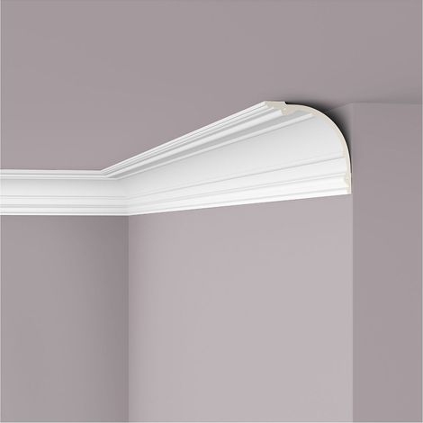 Cornisa NMC Z40 ARSTYL Noel Marquet Moldura decorativa Perfil de estuco diseño atemporal clásico blanco 2 m (1/5)