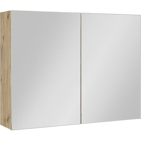 Badspiegelschrank Lavia, Artisan-Eiche, 80 x 60.2 cm, Vicco (1/5)