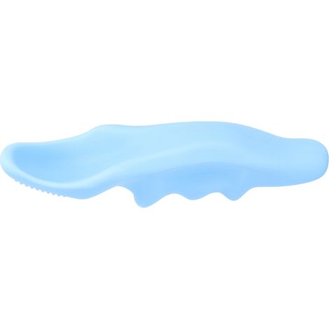 Kit de massage musculaire en silicone bleu, outil profond anti-douleur, soulage courbatures et points de déclenchement, pour le cou, le dos et les jambes, usage thérapeutique. (1/5)