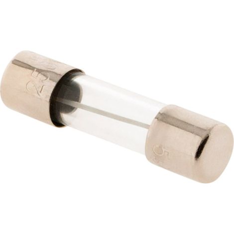 Lot de 3 fusibles en verre 5x20 6,3A - Zenitech
