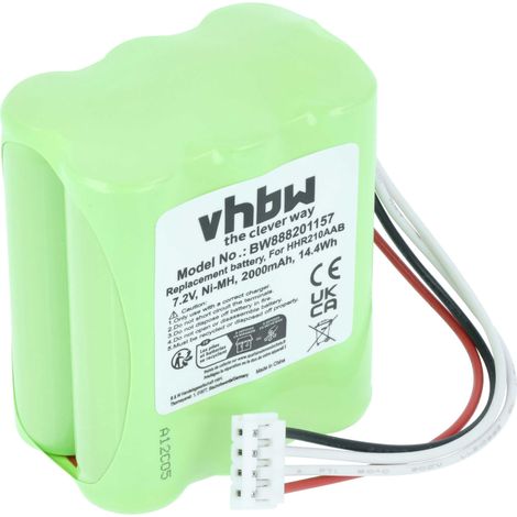 vhbw 1x batería compatible con Korg PA3X, PA3X 61, PA3X 76 teclados (2000 mAh, 7,2 V, NiMH)