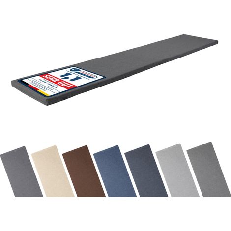 Garronda Coussin Extérieur Imperméable 180x40 cm Anthracite-10 GD-0220