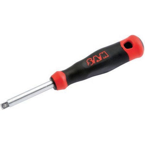 Cliquet "sans manche" carrée,  SAM, 1/4'', longueur 162,0 mm ( Prix pour 1 ) (1/2)