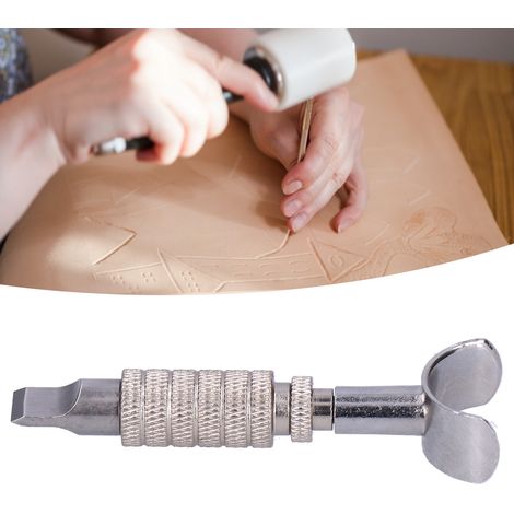 DIY-Lederschnitzwerkzeuge: Rotationsmesser für Lederschnitzerei (1/5)