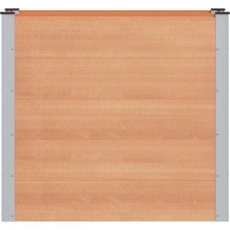 Maison Exclusive - Hochbeet Braun 100 x 50 x 91 cm