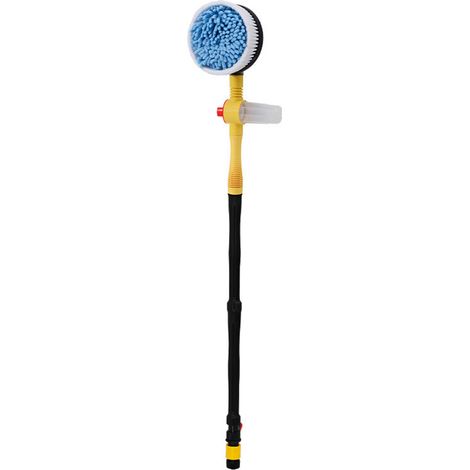 Brosse de lavage de voiture, Kit de nettoyage, vadrouille rotative à 360 °, gommage amovible et extensible en mousse haute pression pour usage domestique et jardin (1/5)
