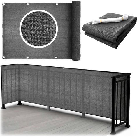 Copertura per balcone, terrazza, recinzione, rete ombreggiante, tappetino per balcone 90 x 300 + gratis (1/5)
