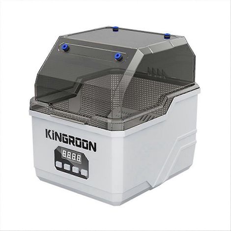 3D-Drucker-Doppelrollen-Filament-Trocknungsbox mit 360°-Luftzirkulation, Heizung, verstellbarem Sieb und EU-Stecker. (1/5)