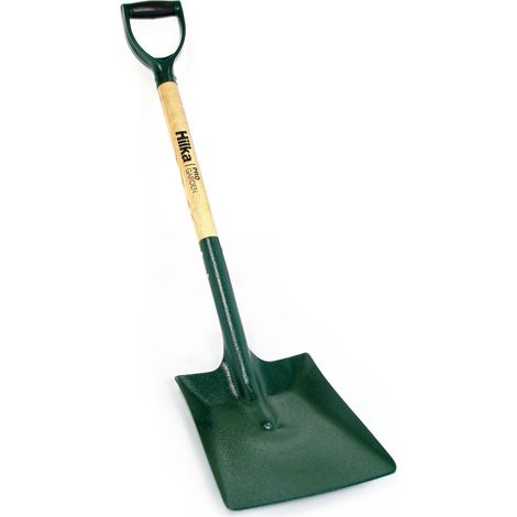 Hilka Builders Shovel Square Mouth Spade Scoop Gardening Builders Steel 92065050 (1/2)