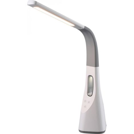 Lámpara de mesa de viento flexible con ventilador Led blanco Touch Dimmer Trio Lighting (1/5)