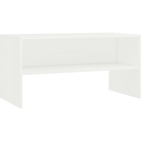 Maison Exclusive - TV-Schrank Weiß 80x40x40cm Holzwerkstoff