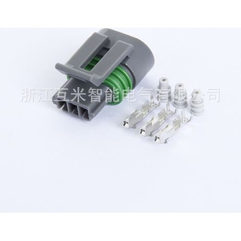 High-quality 12162280 automotive sensor plug 3P ignition coil waterproof connector 3-hole sheath (1/3)