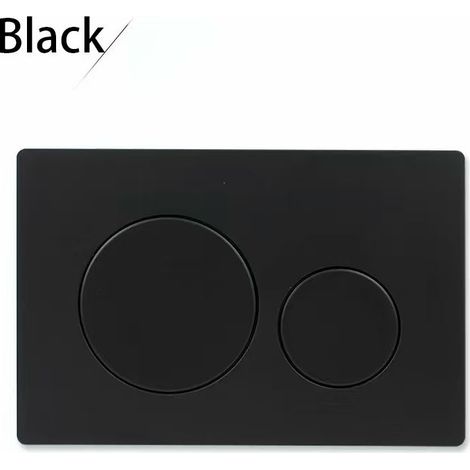 Panneau De Remplacement Réservoir Eau Compatible Sigma UP300 320 700 720 Noir - Adapté Aux Systèmes Geberit - Non Original - AUTRES (1/5)