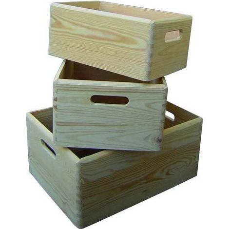 Caja de madera Blinky Garden Petunia Set de 3 piezas