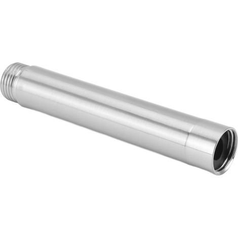 Rallonge de douche en acier inoxydable, 10 cm, pommeau de douche à main pour salle de bain (1/5)