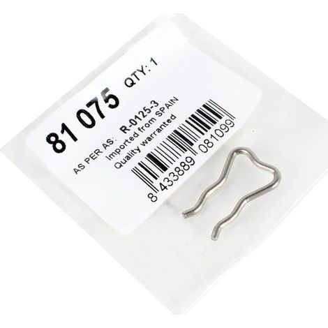 CLIP DE DESBORDAMIENTO 1.6 DCI 1 PIEZA (RECOGER DEL PAQUETE DE 50 PIEZAS) - PRECIO POR PIEZA (1/3)