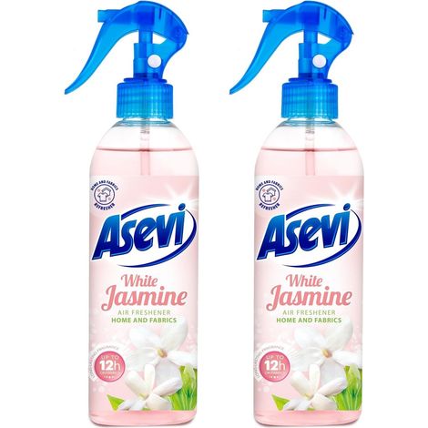 Asevi 400ml White Jasmine Air Freshener Spray x2 (1/2)