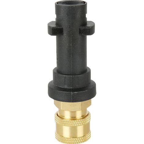 Adaptateur de pistolet pour nettoyeur haute pression avec raccord femelle 1/4‘’ à connexion rapide Compatible avec les nettoyeurs haute pression Karcher/Kärcher série K K2, K3, K4, K5, K6, K7 (1/5)