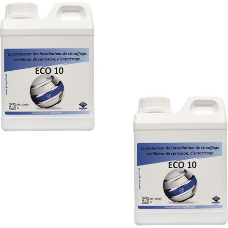 Lot 2 bidons de 1L ECO 10 - Protecteur inhibiteur corrosion (1/3)