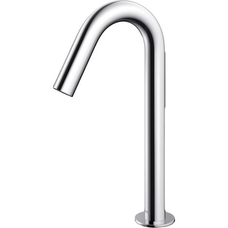 TOTO Automatikarmaturenauslauf, rund, mittelhoch, Kaltwasser, 2 (1/2)