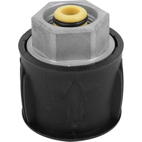 M22 14mm Hochdruckreiniger-Schlauchverbinder aus Aluminium, 4000 psi, hocheffiziente Schnellkupplung für Kärcher Hochdruckreiniger (1/4)