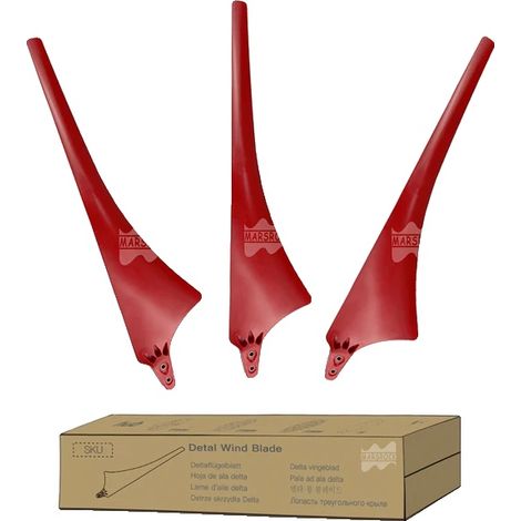 Générateur d'éolienne, Lame en fibres de carbone à haute résistance, Accessoires pour éolienne horizontale (1/2)