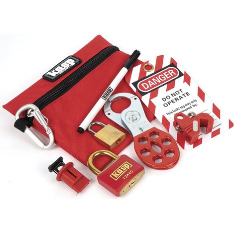 Kasp K81300 kit de bloqueo eléctrico negro seguro