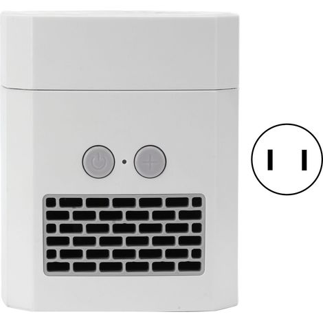 Radiateur électrique portable pour bureau maison, résistant aux hautes températures, orientation ajustable, prise CN 220V (1/5)