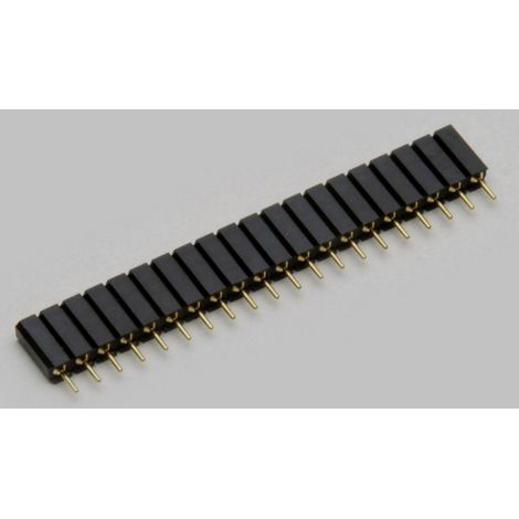 TRU COMPONENTS Buchsenleiste (Präzision) Anzahl Reihen: 1 Polzahl je Reihe: 10 TC-2506456 1 St.