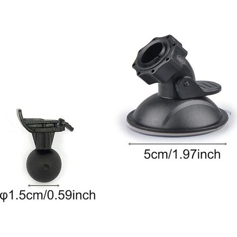 Voiture Dash Cam Support de Fixation à Ventouse (1/4)
