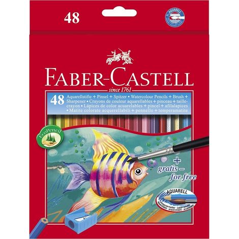 Estos lápices añaden un nuevo nivel a tu creatividad. Sus brillantes colores, de aplicación suave, son acuarelables. Con un toque de pincel húmedo (in