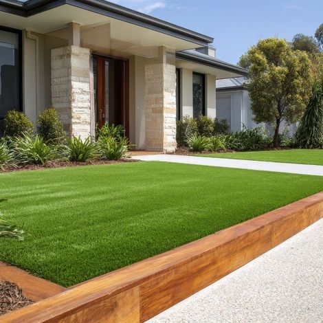 Gazon Synthétique GREEN LUX 50mm - 2Mx5M soit 10m2 - BBE (1/5)