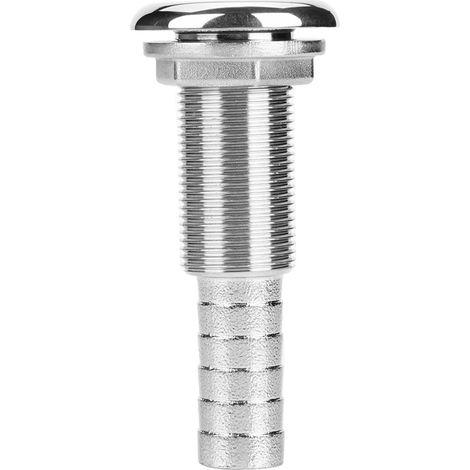Raccord traversant en inox pour coque marine, embout cannelé pour tuyau, vidange de pont, accessoire bateau (1/5)