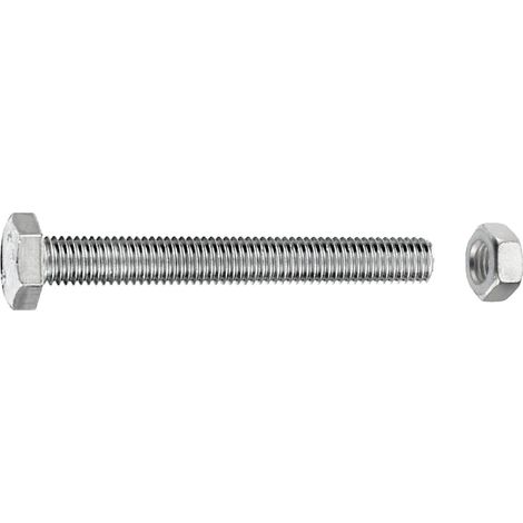 Connex Sechskantschrauben M10 x 30 mm, 75 Stück Sechskantschrauben