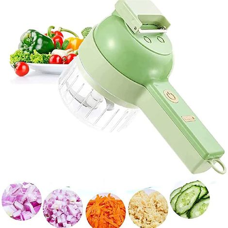 Coupe-légumes Portable Multifonctionnel à Batterie Rechargeable Par Usb (1/5)